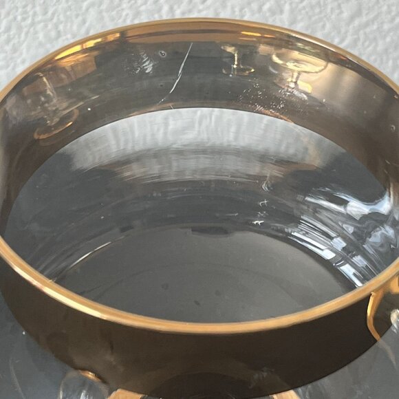 Avitra Gold Band Cocktail Glasses // Set of 4 // Made in Poland - Picture 6 of 6